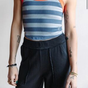 Free People Movement All Clear Striped Cami